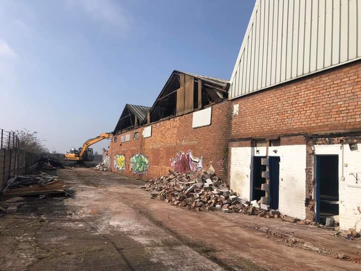 Demolition in Kendal